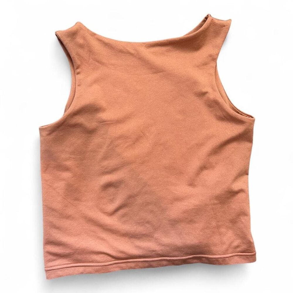 Aura Activewear terracotta active crop tank top Size L/xl
